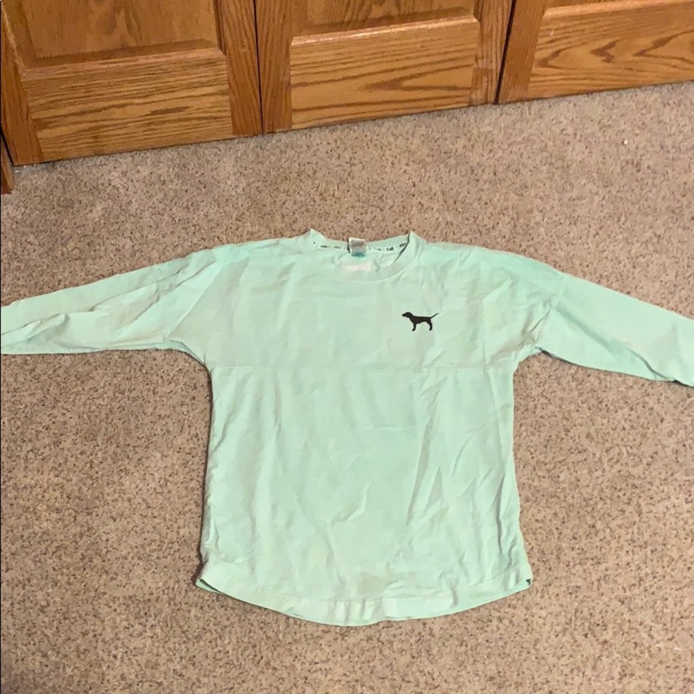 Very cute mint “PINK” shirt